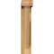 Ekena Millwork Traditional Block Rough Sawn Bracket w/ Offset Brace, Western Red Cedar, 4"W x 16"D x 20"H BKT0402X16X20TRA05RWR - alternate 2